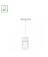 System Shift Basic - Hangit Krystallampe nedhængt 55x110mm (1100mm wire), 7W, 2700K, hvid