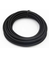 5m Stofledning 2x0.75 mm², tekstil - 230V, Sort