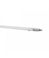 150cm 45W Gennemfortrådet armatur - LED armatur, 5400lm, IP65, industri/værksted