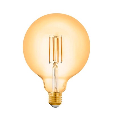 Outlet: EGLO Zigbee G125, E27 LED Globepære 6W i 2200K, Amber