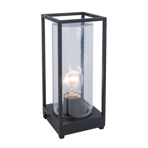 Outlet: LUTEC Flair Udendørs Bordlampe E27 IP54 I Sort