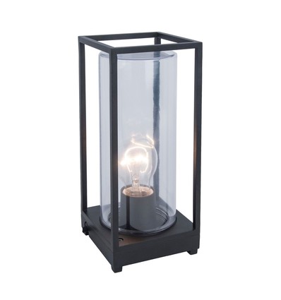 Outlet: LUTEC Flair Udendørs Bordlampe E27 IP54 I Sort