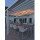 Outlet: Dæmpbar Party Lyskæde 4W med 10 Klare LED pærer (Udbyg-kit)