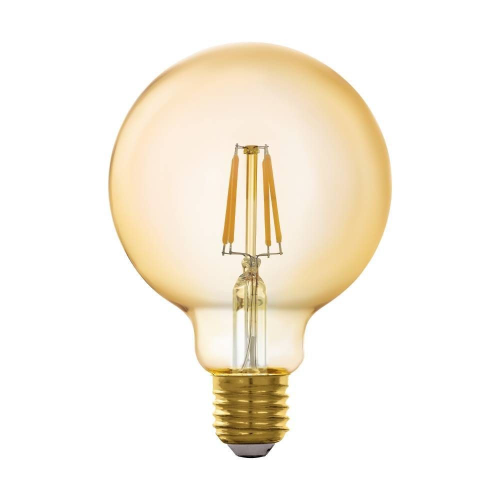 Outlet: EGLO Zigbee G95, E27 LED Globepære 4,9W i 2200K, Amber