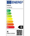 Outlet: Eglo Spiral G80 E27 LED Pære 4W i 2200K - (3-Step Dæmpbar)