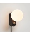 Outlet: RESTSALG - Tala Alumina Bordlampe E27 i Sort inkl. Sphere IV LED Pære Ra95 Dæmpbar