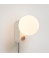 Outlet: RESTSALG - Tala Alumina Bordlampe E27 i Sort inkl. Sphere IV LED Pære Ra95 Dæmpbar