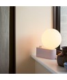 Outlet: RESTSALG - Tala Alumina Bordlampe E27 i Rosa inkl. Sphere IV LED Pære Ra95 Dæmpbar