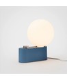 Outlet: RESTSALG - Tala Alumina Bordlampe E27 i Blå inkl. Sphere IV LED Pære Ra95 Dæmpbar