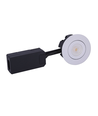 Outlet: SUNS 6,5W Lav profil indbygningsspot DimTone, RA95, Hvid