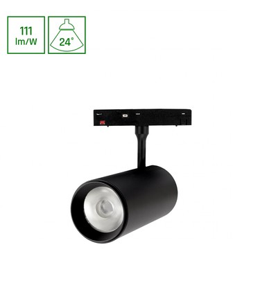 SHIFT Basic Spot - Armatur Retning, 55x120x180mm, 20W, 2700K, Sort