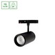 System Shift Basic Spot - Lamperetning 55x120x180mm, 20W, 4000K, sort