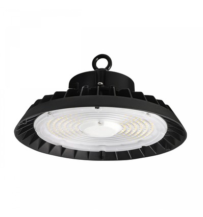 PLATEO 4 HIGH BAY 200W - Neutral Hvid, 230V, 90°, IP65, IK09, 280x145mm, Sort, 0-10V.