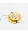 LEDlife Reco68 møbelspot indbygning RA92 - Hul: Ø5,5 cm, Mål: Ø6,8 cm, Guld, 2,7W, 12V DC