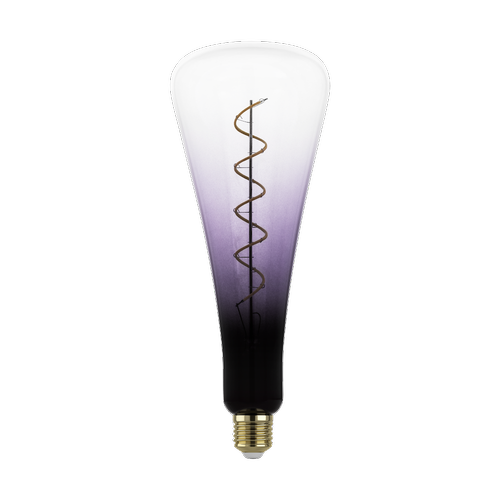 Outlet: EGLO E27 LED Bottle Pære 4W, 1800K, Dæmpbar - Lilla