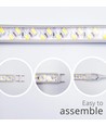 Restsalg: 5 m. vandtæt LED strip (Type Y) - 230V, IP67, 120 LED, 10W/m