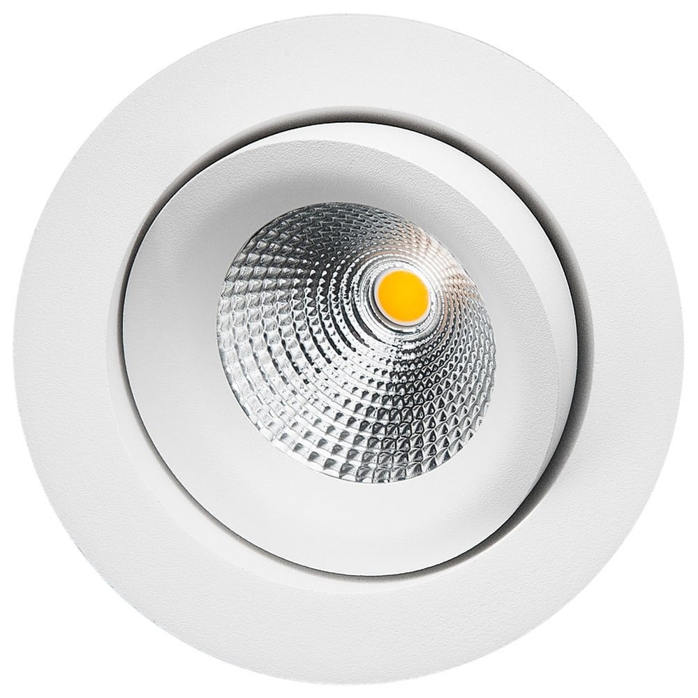 SG Junistar Lux Isosafe LED Downlight 7W 3000K Ra98 IP44 - Hvid