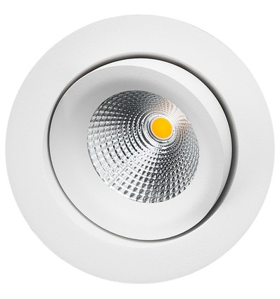 Outlet: SG Junistar Lux Isosafe LED Downlight 7W 3000K Ra98 IP44 - Hvid