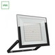 Noctis Lux 4 projektør 100W - neutral hvid, 230V, IP65, 251x207x26mm, sort