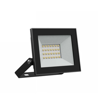 20W projektør - IP65, Sort, arbejdslampe