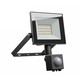 20W sensor projektør Noctis Lux 4 - Sort, PIR sensor, IP44, 230V, Spectrum