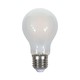 E27 8W LED filament pære - A67, mat glas, 800lm, 300° spredning