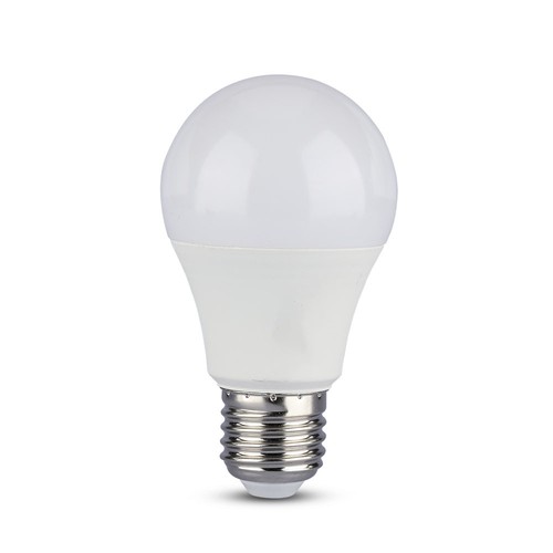 9W A60 LED Pære E27 - Plastik, 3-trins dæmpbar, 6400K