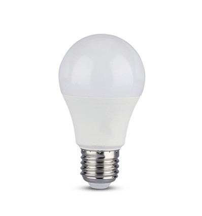 9W A60 LED Pære E27 - Plastik, 3-trins dæmpbar, 6400K