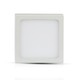 12W LED overfladepanel - 6400K, kvadratisk