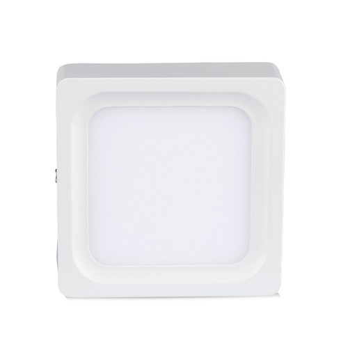 15W LED overfladepanel - 3000K, kvadratisk