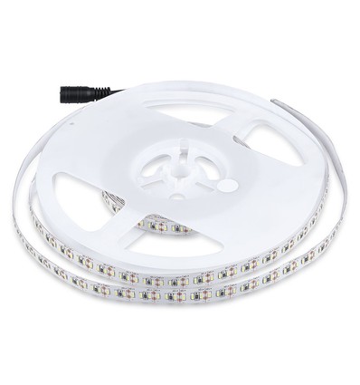 18W LED Stribelys - 6000K, IP20, 5m/rulle