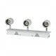 3xGU10 Skinne Lampe - Hvid
