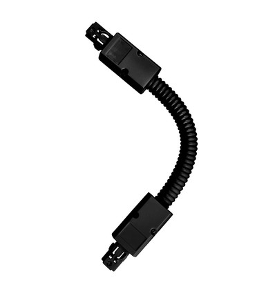 Fleksibelt samleled til 3-faset skinne - Sort, IP20