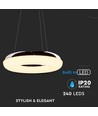 40W Lysekrone - 3000K, Ø400