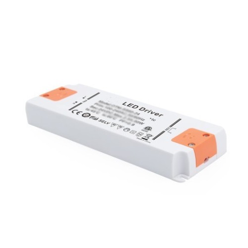Outlet: LEDlife 40W strømforsyning - 24V DC, 1,6A, flicker free, IP20 indendørs
