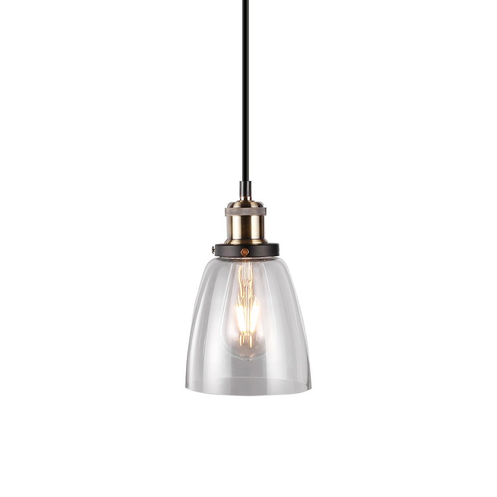 Glaspendel-lampe E27 - Transparent