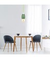 Højfrekvens porcelæns lampe E27 fatning - Grøn