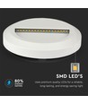 2W trappelys - LED, 4000K, Hvidt hus, Rundt