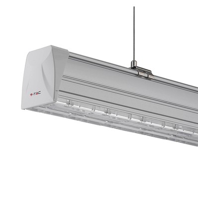 150cm 50W dæmpbar LED Linear Follow Trunking - 160lm/W, 90°, 4000K, til skinnesystem, ophængt montering