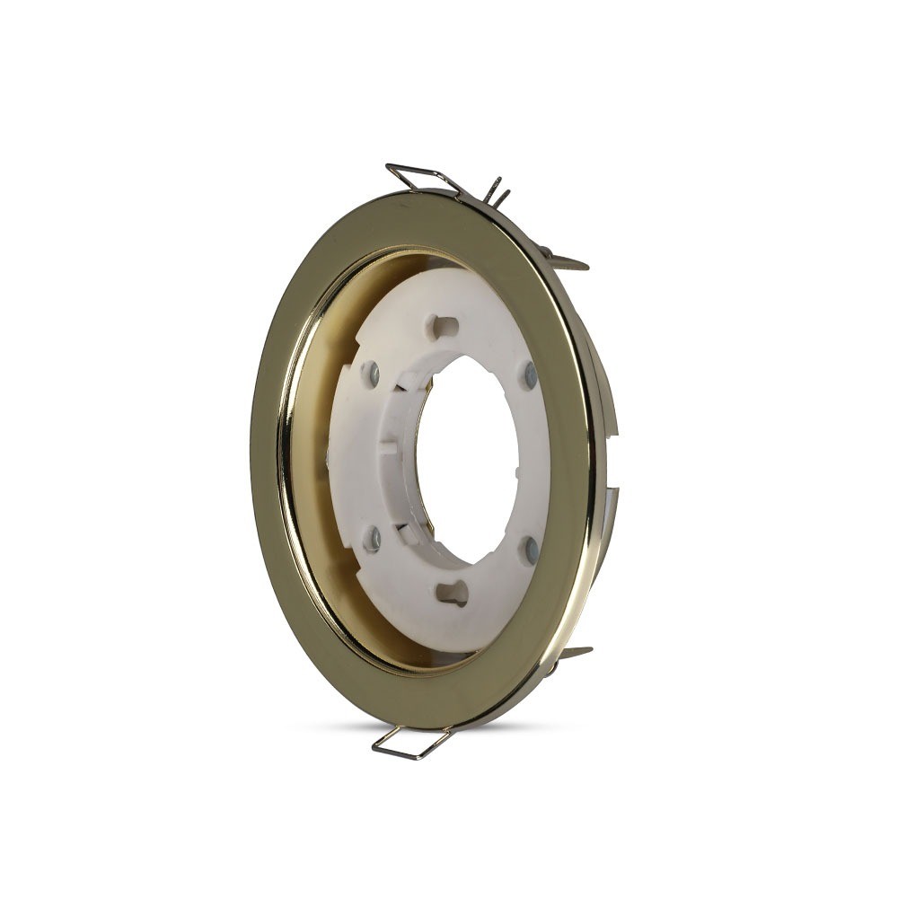 EN: VT-715 GX53 FITTING ROUND -GOLD