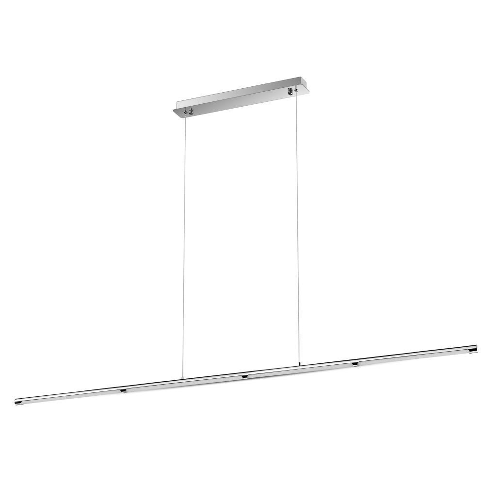 36W LED Designer Pendel - Elegant, Lys-krom, 4000K, Ø1820mm - Kulør : Neutral