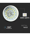 7W LED Pendel Lys - Akryl, Hvid Lampeskærm 4000K