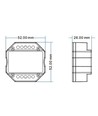 LEDlife rWave indbygningsdæmper - Tuya Smart/Smart Life, RF, 200W LED dæmper, til indbygning