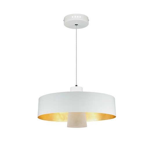 7W LED Pendel Lys - Akryl, Hvid Lampeskærm, 3000K