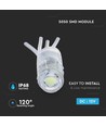 Rød vandtæt LED modul - IP68, 12V, 0,24W, Perfekt til indendørs og udendørs projekter