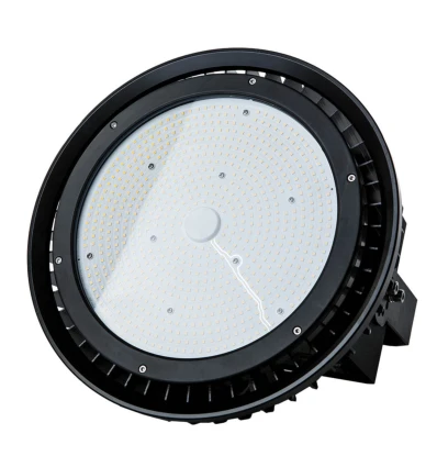 500W LED Highbay - Meanwell dæmpbar, 4000K, sort hus+sort ring