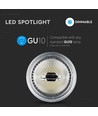 AR111 LED Spotlys 12W GU10 - 6400K, Dæmpbar