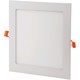 18W 22 x 22 cm LED indbygningspanel - Hul: 20,1 x 20,1 cm, Mål: 22 x 22 cm