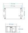 LEDlife rWave mikrobølge sensor - 12V/24V, RF signal