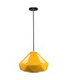 Pastel Prism Pendel Lampe (E27) - Ø310*180mm, gul